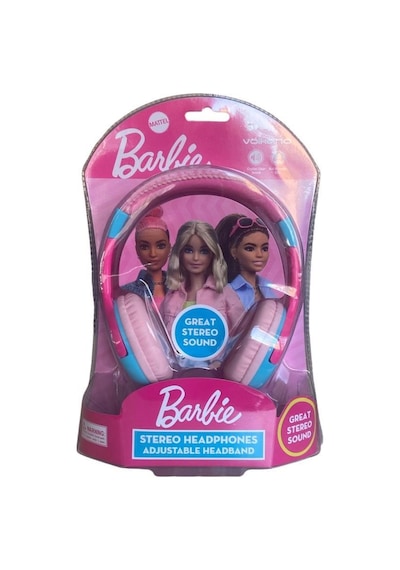 Barbie Kablolu Kulaklık Çocuk Kulaklığı Lisanslı Mt-10901-br