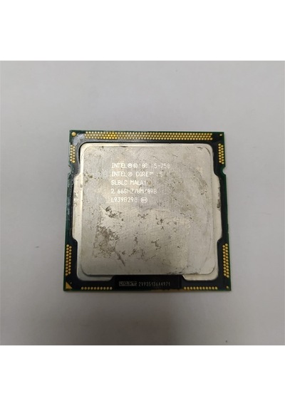I5-750 Intel Core İ5-750 İşlemci 8m Önbellek 2.66 İşlemci