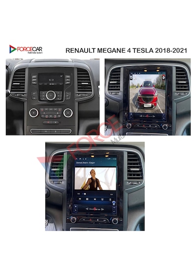 Renault Megane 4 Tesla Ekran Android 4 64 Kablosuz Carplay