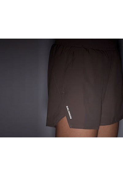 Salomon Shakeout Core 4" Kadın Koşu Şortu Lc2773300 Kahverengi