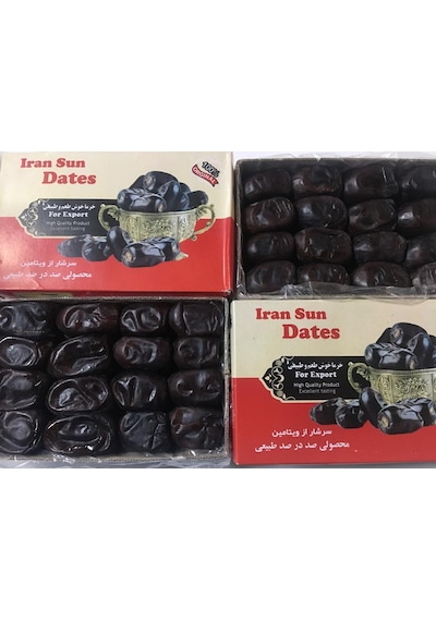 Iran Sun Dates Yumuşak İran Hurması 4 x 600 G