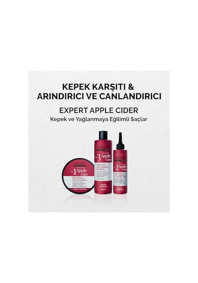 Expert No.3 Cider Salycylic Acid Kepek Karşıtı Saç Bakım Şampuanı 350 Ml