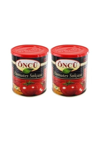 Domates Salçası Teneke 830 Gr 2 Adet