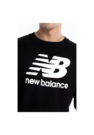 New Balance Lifestyle Mnc1105-bk Siyah Erkek Sweatshirt Siyah
