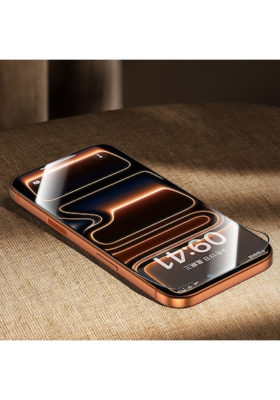 Apple Uyumlu   iPhone 17 Pro Benks Glass Warrior 2.0 Ar-ezfita Cam Ekran Koruyucu Uygulama Aparatlı Şeffaf