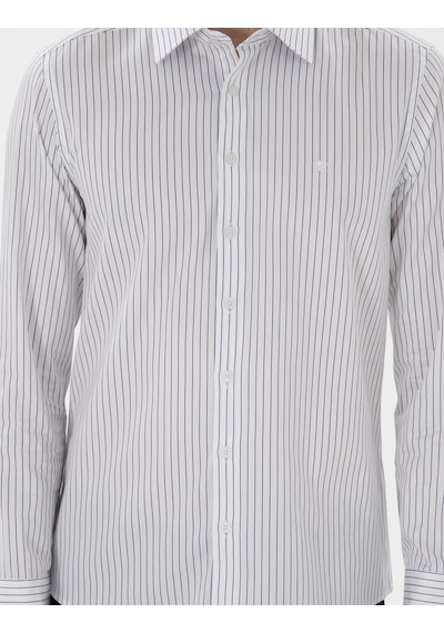 Pierre Cardin Erkek Lacivert Gömlek Desenli 50306028-vr033 Lacivert