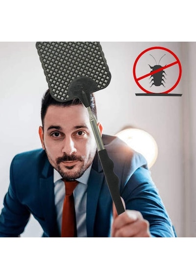 Xspring Sinek Kovucu, 5'li Paket Dayanıklı Plastik Sinek Raketi Seti, Paslanmaz Çelik Saplı Teleskopik Sinek Raketi, Esnek Manuel Ev Tipi Sinek Raketleri, İç Mekan Kullanımı İçin Renkli Xspring Sinek Kovucu, 5'li Paket Dayanıklı Plastik Sinek Raketi Seti, Paslanmaz Çelik Saplı Teleskopik Sinek Raketi, Esnek Manuel Ev Tipi Sinek Raketleri, İç Mekan Kullanımı İçin Renkli
