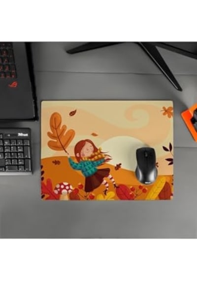 Sonbahar Tasarımlı 40x30 Mousepad - Mouse Pad - Fare Altlığı - Mouse Pad