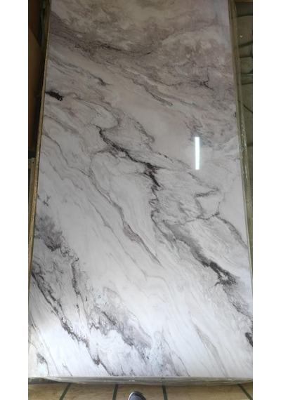 Alternatif Kaplama Uv Pvc Fırtına Mermer Desenli 1 Adet 60x120cm Ev Ofis Otel Duvar Kaplama Paneli