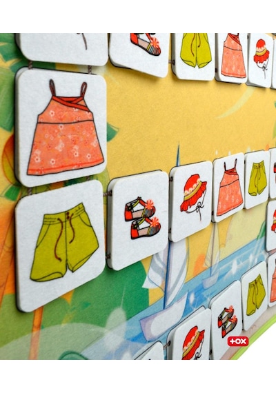 2 Set - 54 Parça Tox Sıradakini Biliyorum Yaz ve Kış Keçe Cırtlı