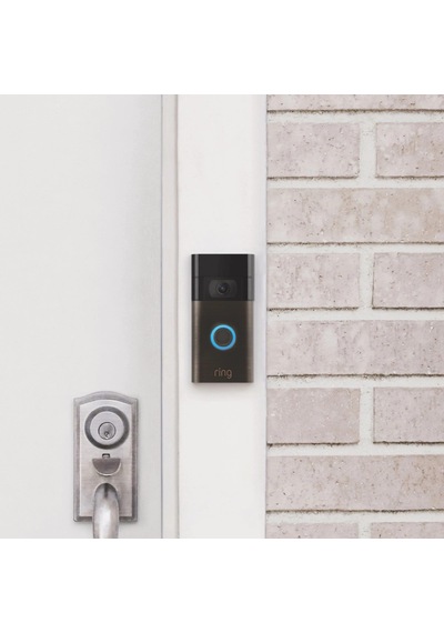 Ring Video Doorbell 1080p Akıllı Smart Görüntülü Kapı Zili Siyah