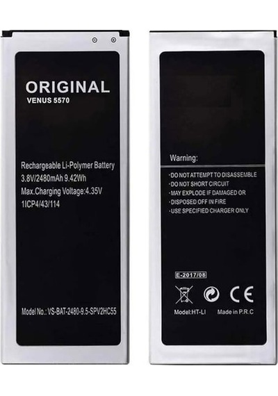 Vestel Venüs V5570 İle Uyumlu A+ Kalite Pil Batarya