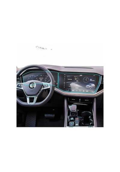 Volkswagen Touareg 2018-2024 Model Multimedya Ve Gösterge Set Ekran Koruma