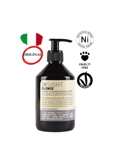 Insight Blonde Soğuk Yansıma Veren Şampuan 400 ML