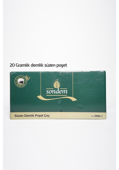 Sondem Demlik Süzen Poşet 3000 Gr - 20 Gr' Lık Süzen Poşet