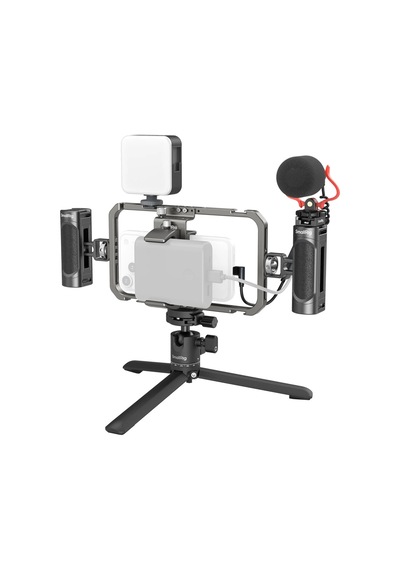 Smallrig 3384d Hepsi Bir Arada Video Kiti Ses Ve Aydınlatma Sistemiyle Akıllı Telefon Kullanıcıları İçin