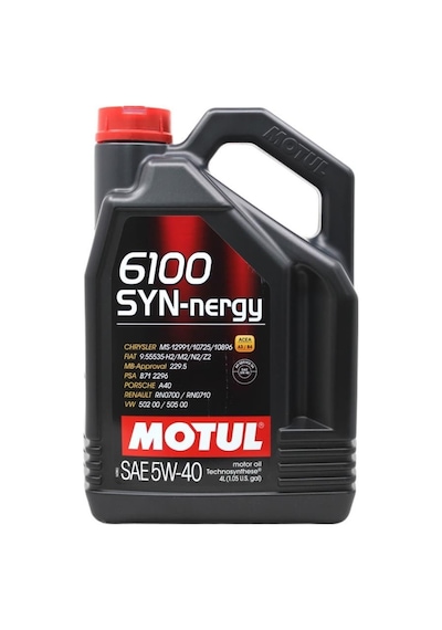 Motul 6100 Syn-Nergy SAE 5W-40 Motor Yağı 4 L