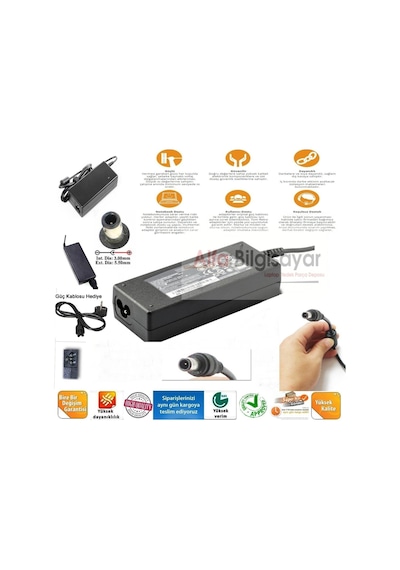 Samsung Uyumlu Np-N150-Jp0Qtr Adaptör Şarj Cihazı A+++ 1.Kalite