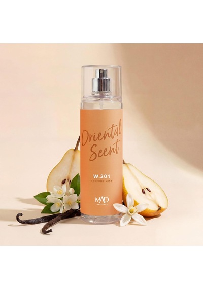 Mad W201 200 Ml Kadın Parfüm Body Mist Siyah Frenk Üzümü, Yasemin, Vanilya