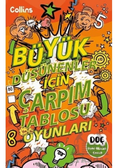 Büyük Düşünenler İçin Çarpım Tablosu Oyunları Dahi Olacak Çocuk Yayınları Ciltli