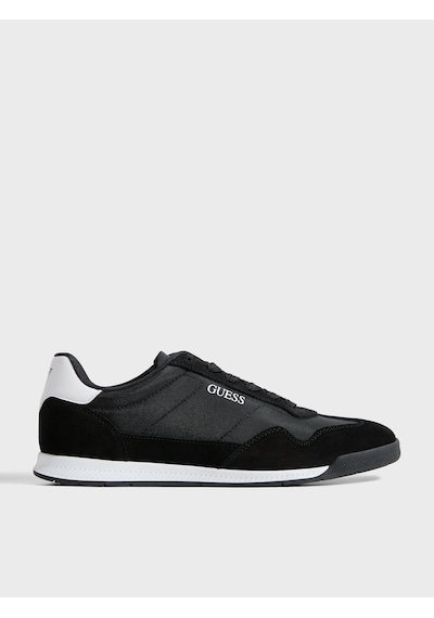 Guess Drean Deri Erkek Sneaker Ayakkabı Fmjdresue12 Siyah