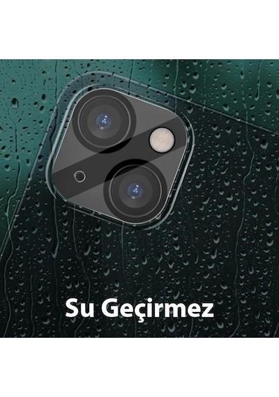 Ally İphone 13-13 Mini 3d Full Tempered Glass Cam Kamera Koruyucu- 5775
