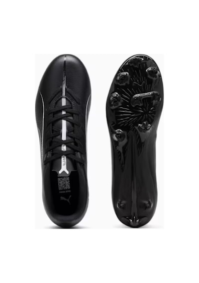 Puma 107689 02 Ultra 5 Play Fg/ag Erkek Krampon Siyah Beyaz Siyah - Beyaz