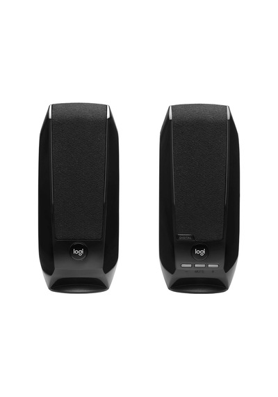 S150 Usb Stereo Hoparlör, 2.0, İnce Ve Hafif Tasarım, Kompakt Ve Taşınabilir, Kolay Ses Kontrolleri, Led Işıklı Gösterge, Sessize Alma Düğmesi, 2 W, Siyah