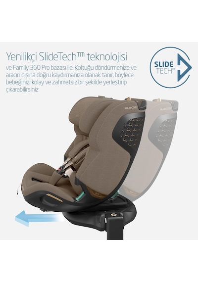 Maxi-Cosi Leona2 Seyahat Sistem Bebek Arabası ve Emerald 360 Pro Oto Koltuğu Truffle
