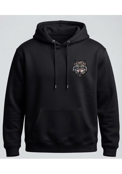 Berru Butik & Textil Kartal Ve Kurt Figürlü Baskı Detaylı Kapşonlu Hoodie / Sweatshirt Kişiselleştirilebilir Siyah Berru Butik & Textil Kartal Ve Kurt Figürlü Baskı Detaylı Kapşonlu Hoodie / Sweatshirt Kişiselleştirilebilir Siyah