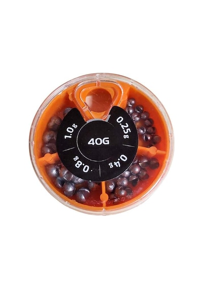 Yuvarlak Kıstırma Kurşun Kutulu 40 Gr
