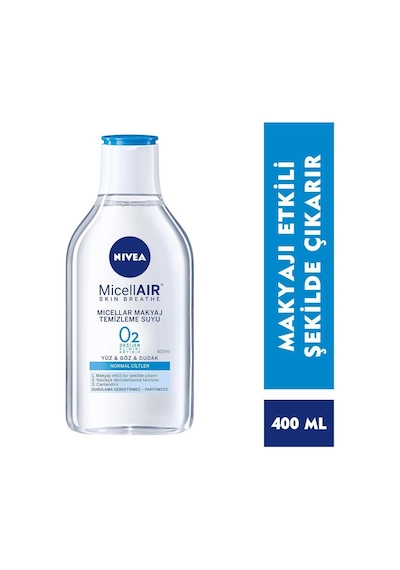Nivea Micellair Normal Ciltler Micellar Makyaj Temizleme Suyu 400 ML