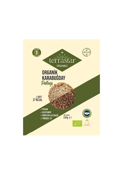 Terrastar Organik Karabuğday Patlağı 12'li