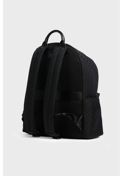 Emporio Armani Tamamı Logolu Ayarlanabilir Askılı Sırt Çantası Erkek Sırt Çantası Em006665 Af28798 Uc001 Siyah