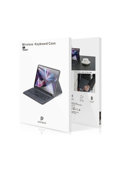 Dux Ducis Apple Uyumlu iPad Air 4-5/pro 11 2020-21-22 Bluetooth Klavye Kılıf