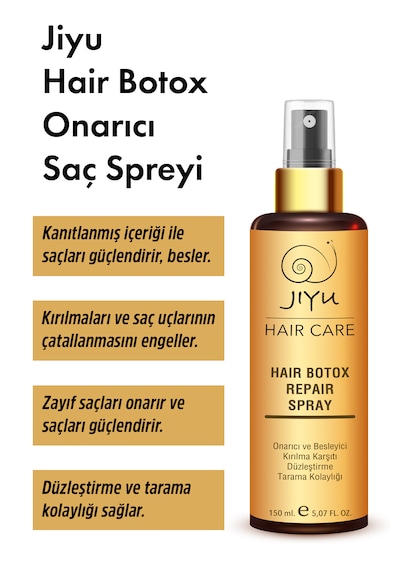Jiyu Yıpranmış Saçlar İçin Onarıcı Saç Bakım Spreyi 150 ML