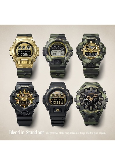 Casio G-shock Gm-6900cmg-3dr Erkek Kol Saati Altın