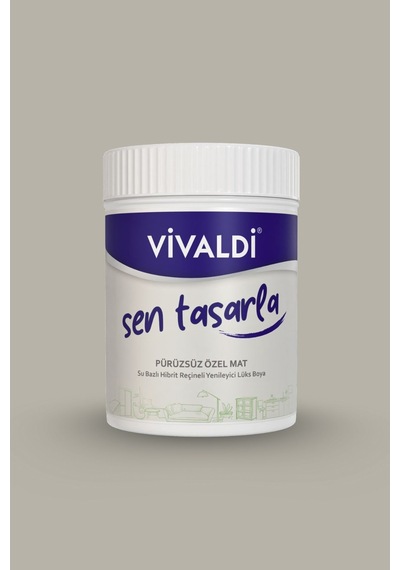 Vivaldi Tüm Yüzeyler İçin Su Bazlı Akrilik Yenileme Boyası 0,5 L