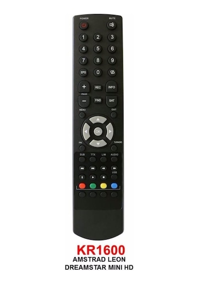 Amstrad Leon-dreamstar Mini Hd-supermax Jumbo Plus Hd-arnix Mini Hd Kumanda Kr1600 Uyumlu