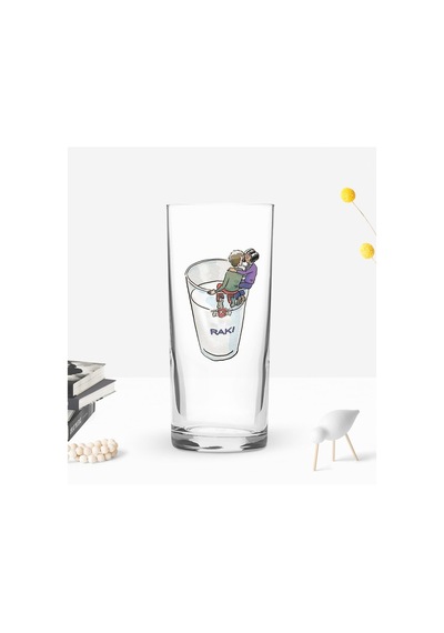 Bk Gift Kişiye Özel İsimli Dtf Eğlenceli Rakı Tasarımlı Rakı Bardağı-4, Arkadaşa Hediye, Sevgiliye Hediye Kobitmeyencom30227 Bk Gift