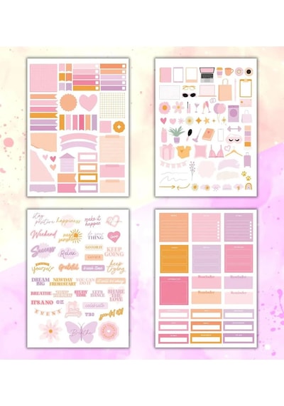 Girl Power My Dıy Sticker Book 24 17 Cm 16 Sayfa Özel Tasarım Rengarenk Sticker Kitabı