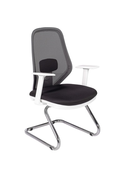Ofisbazaar Dali Beyaz Fileli Misafir Koltuğu Ergonomik Toplantı Ve Bekleme Koltuğu Siyah Fileli Siyah Ofisbazaar Dali Beyaz Fileli Misafir Koltuğu Ergonomik Toplantı Ve Bekleme Koltuğu Siyah Fileli Siyah