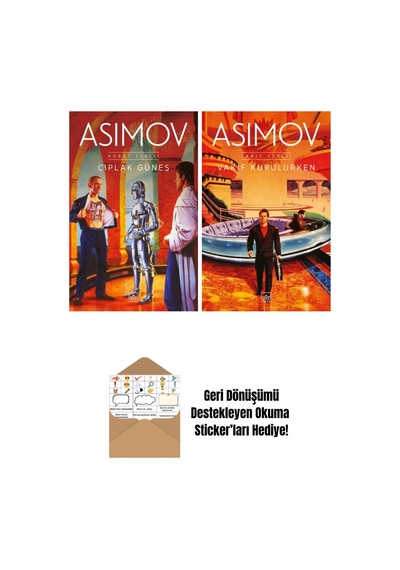 Çıplak Güneş Robot Serisi 2. Kitap + Vakıf Kurulurken Vakıf Serisi 6. Kitap