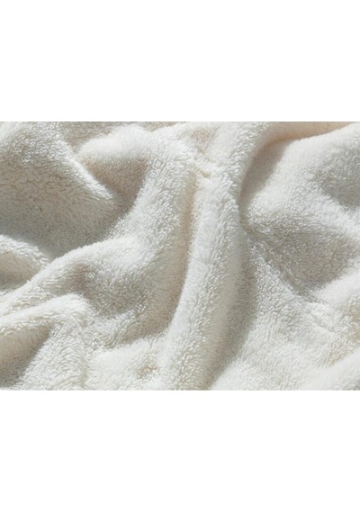 Mulberry Beyaz Wellsoft Tv Battaniye 100 x 170