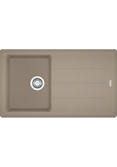 Franke - Bfg 611-86 Oyster Tezgah Üstü Basis Granit Eviye - 114.0334.129 Granit