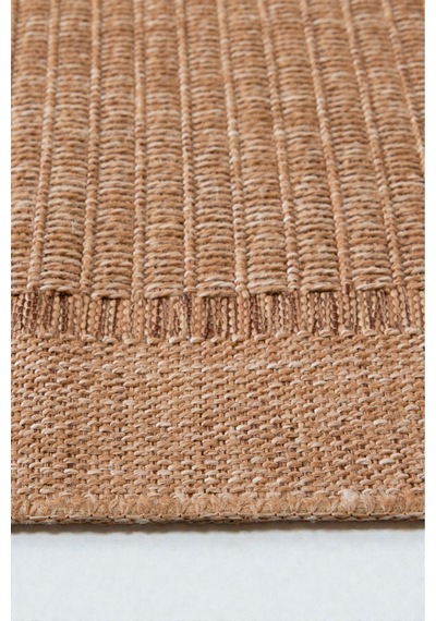 Doğal Jüt Görünümlü Dokuma Kilim Sade & Modern Minimal Tasarım Bej Bej