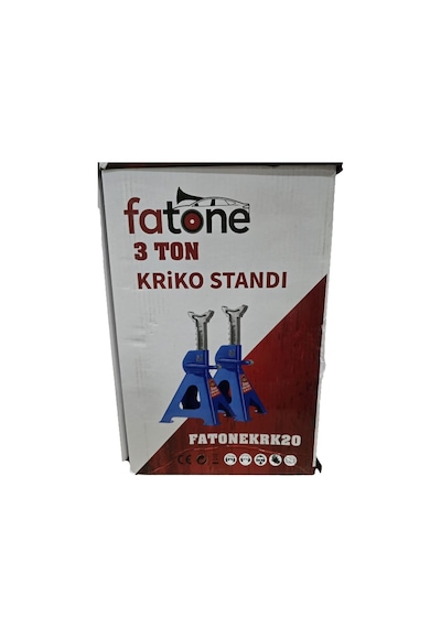 Fatone Araç Altı Sehpa Kriko Standı 3 Ton 2'li Pimli Oto Sehpası