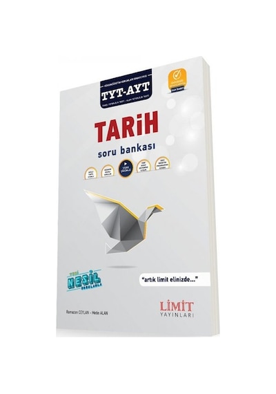 TYT AYT Tarih Soru Bankası  -  Metin Alan  -  Limit Yayınları