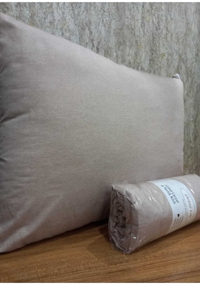 Üntaş Life Düz Lastikli Tek Kişilik Çarşaf + Yastık Kılıfı 1 Adet Kahverengi - Ecdüzs.kahvetek