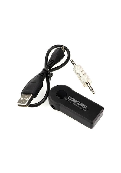 CONCORD WİRELESS Aux Car FM Transmitter C-600 CONCORD WİRELESS Aux Car FM Transmitter C-600